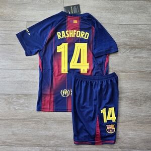 Barcelona Fc 2025/26 Set Boys Rashford #14